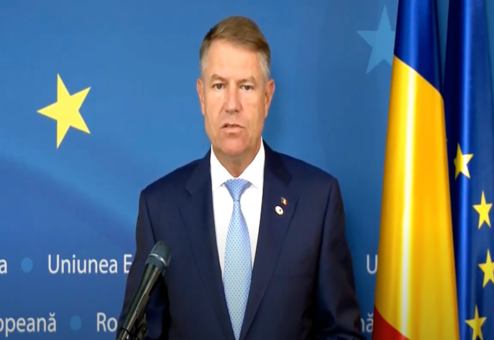 Klaus Iohannis: „România condamnă cu fermitate recunoașterea de către Rusia a zonelor Donețk și Lugansk”