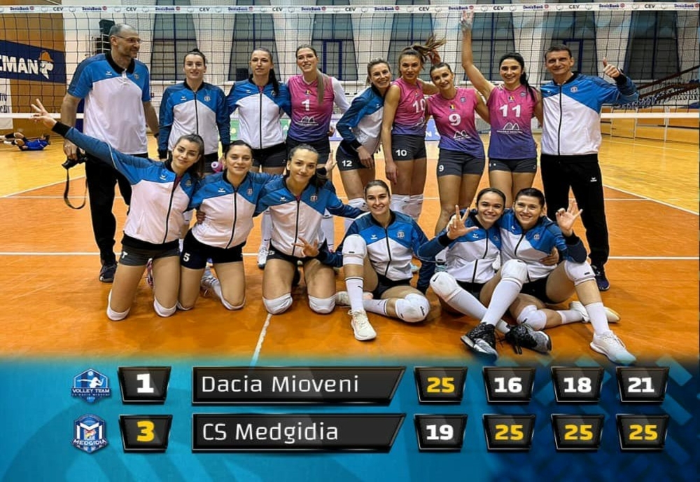 Victorie pentru CS Medgidia cu CS Dacia Mioveni
