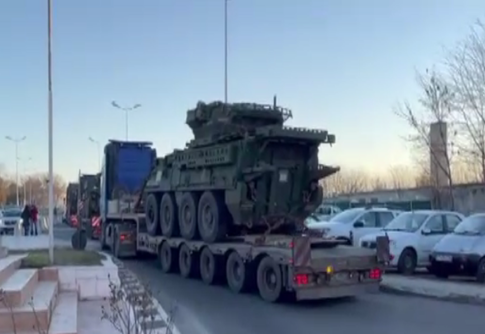 Primul convoi militar a ajuns la Mihail Kogălniceanu