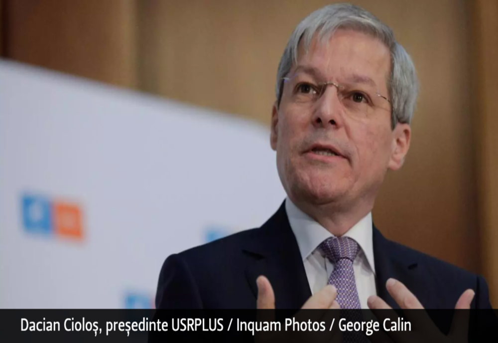 Dacian Cioloș a demisionat de la șefia USR, Cătălin Drulă va fi interimar