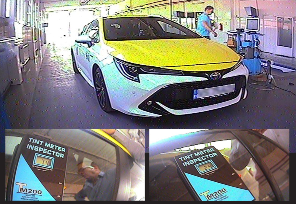 Registrul Auto Român NU emite certificatul de agreare taxi dacă mașinile au folii pe geamuri
