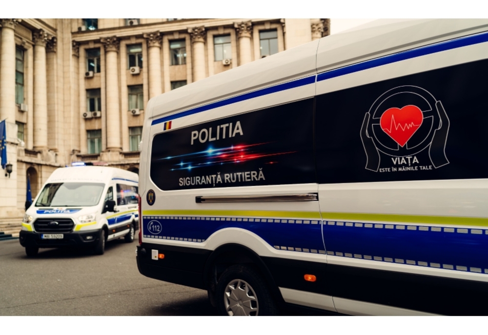 Laboratoare mobile de educație rutieră achiziționate de Poliția Română