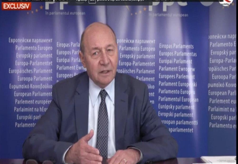 Traian Băsescu a fost externat 