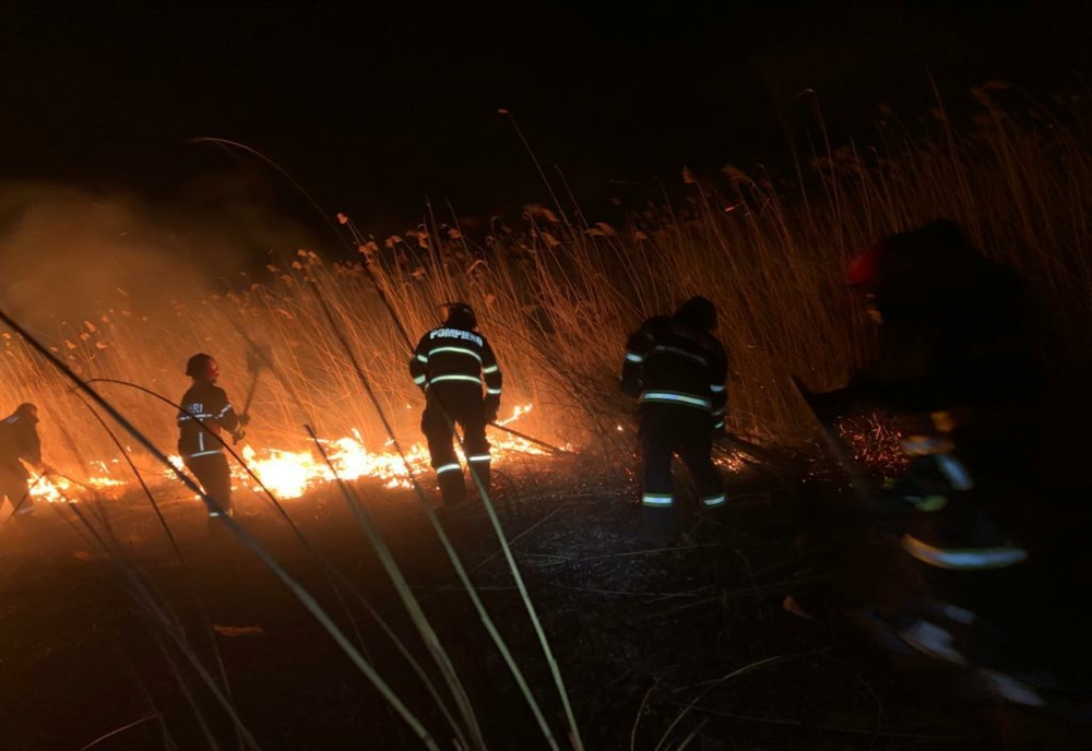 Seară de foc pentru pompierii tulceni