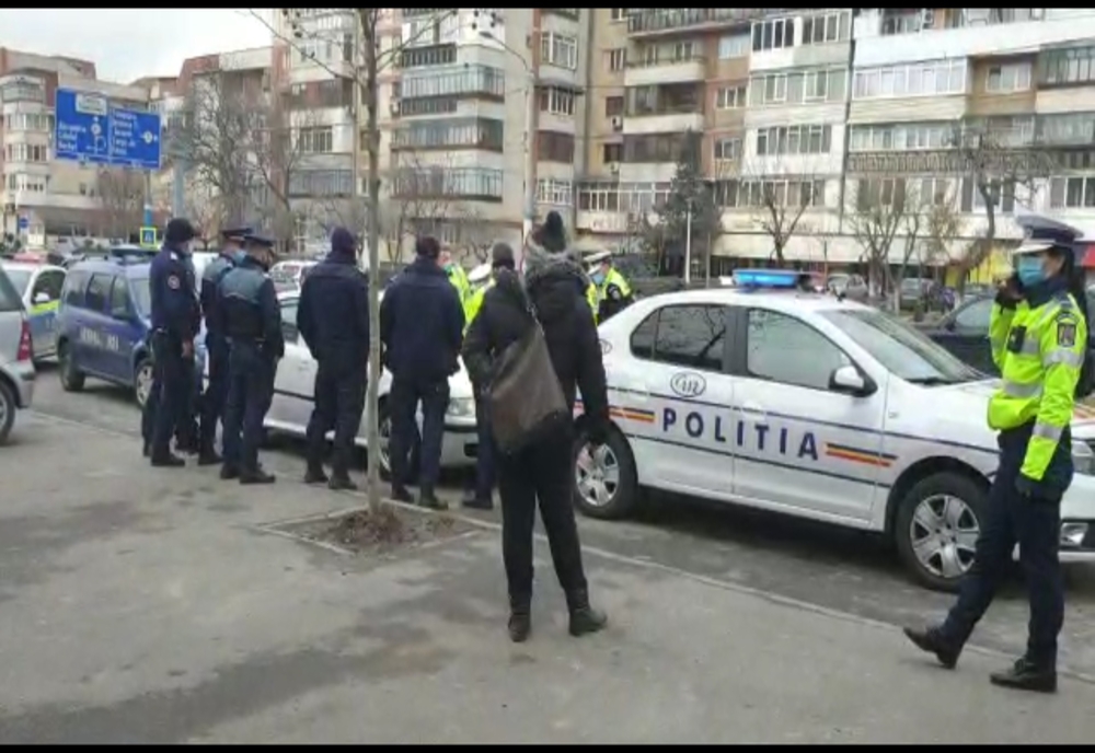 VIDEO. Şofer din Olt, scandal în Craiova. A fost nevoie de intervenţia mascaţilor