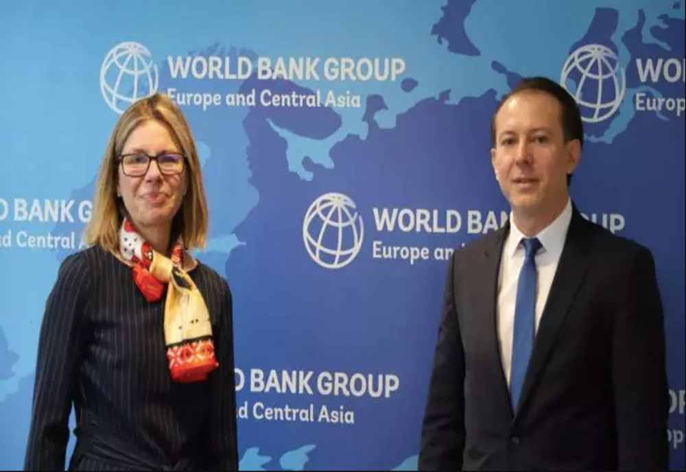 Florin Cîțu s-a întâlnit cu vicepreşedintele Băncii Mondiale și are vești bune pentru români