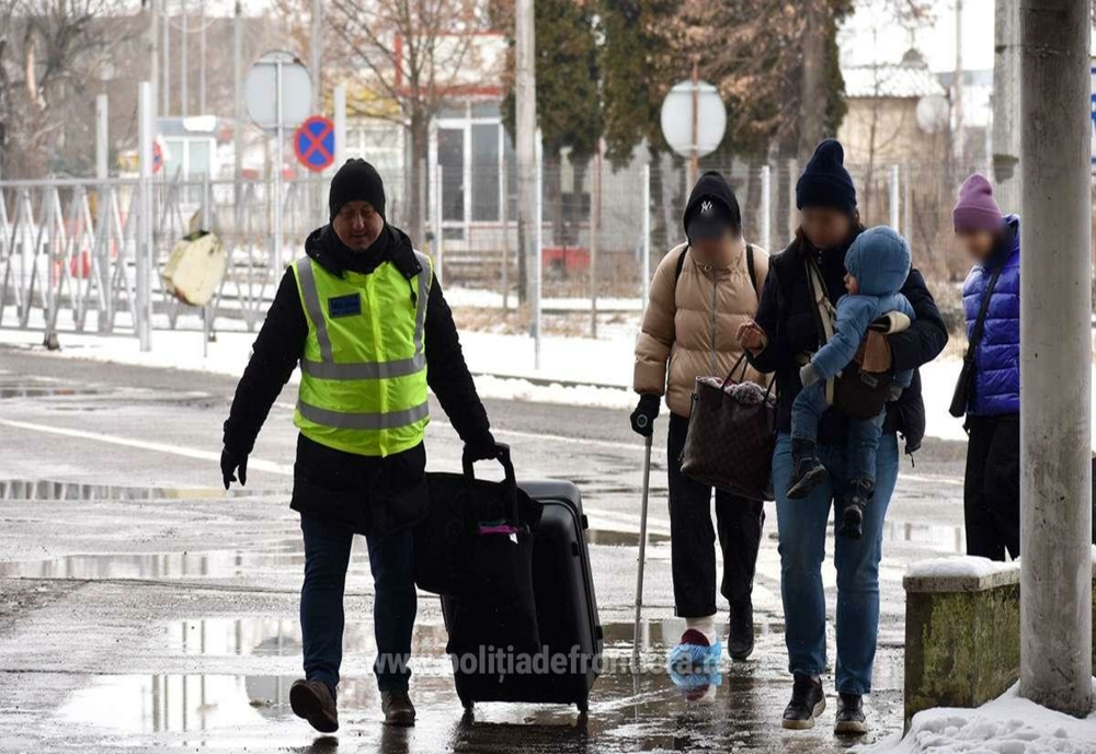 21.003 cetăţeni ucraineni au intrat în România pe 10 martie