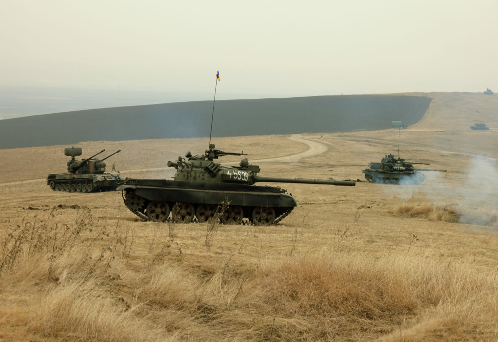 Militar român mort în poligon, călcat de tanc