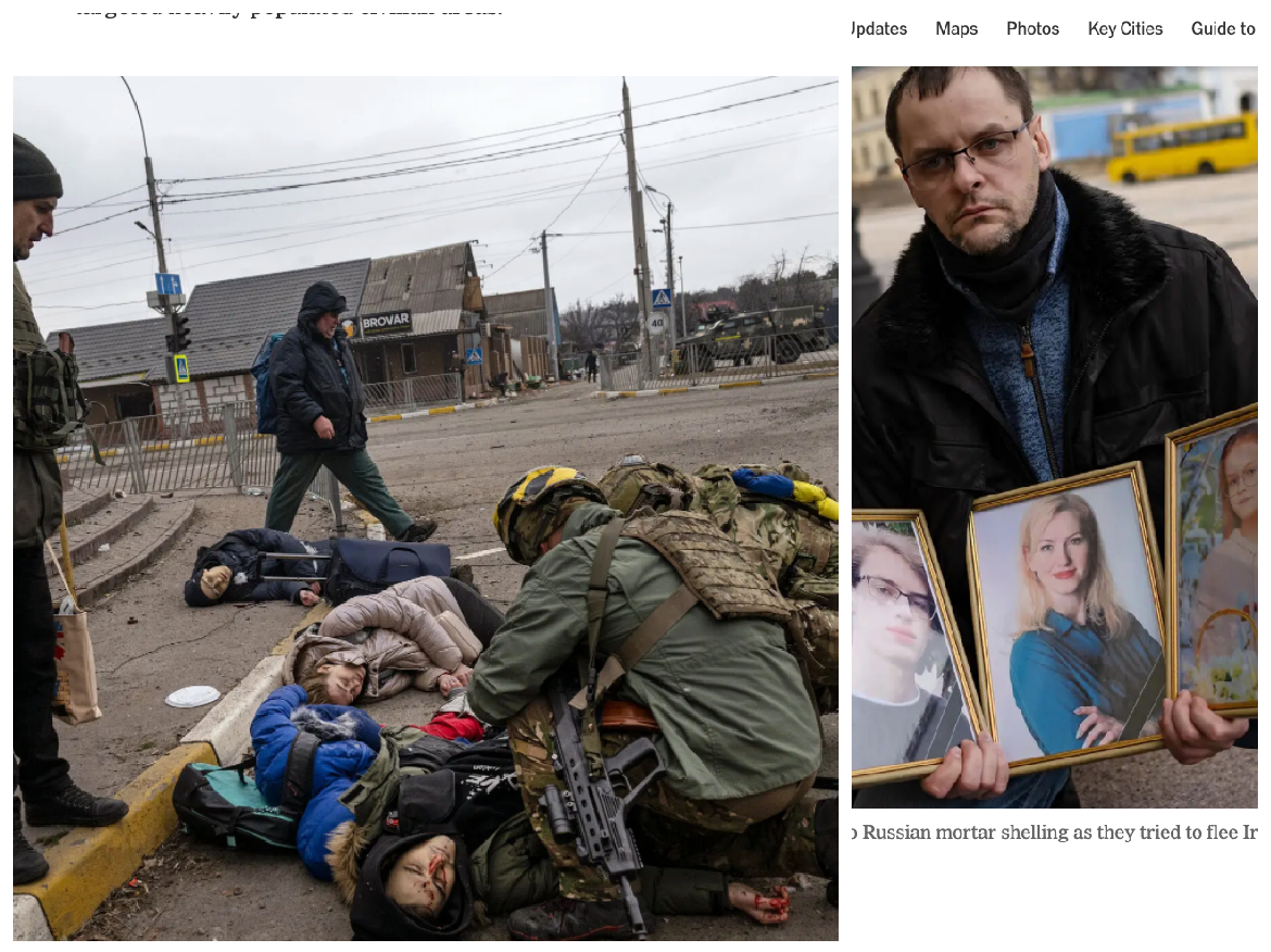 NY Times a refăcut povestea familiei lichidate de ruși. Tatăl supraviețuitor: ”Nu mai am nimic de pierdut”