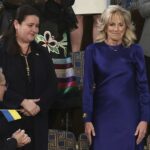 Rochia lui Jill Biden de pe Capitol Hill, mesaj subtil dar puternic pentru Ucraina