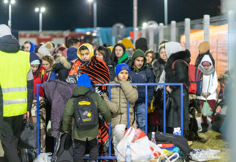 PTF: Peste 8.600 de ucraineni au intrat miercuri în România, cu 30% mai mulţi decât marţi