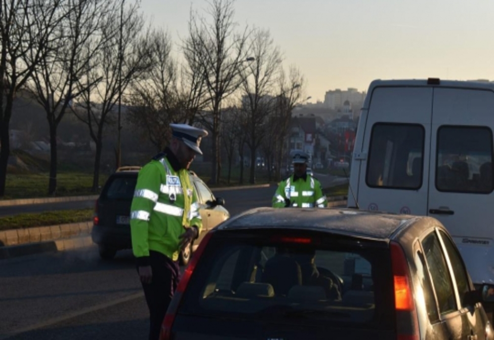Acţiune a poliţiştilor rutieri pentru verificarea autovehiculelor înmatriculate în alte state