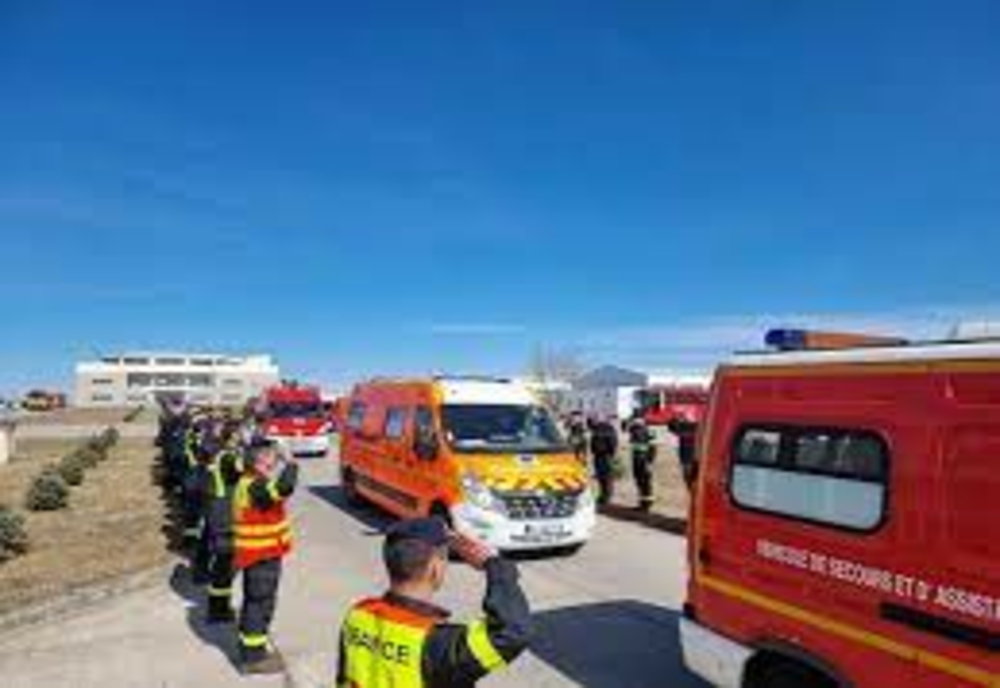 Un al doilea convoi francez de vehicule de intervenție și materiale medicale sosește în România luni, 18 aprilie