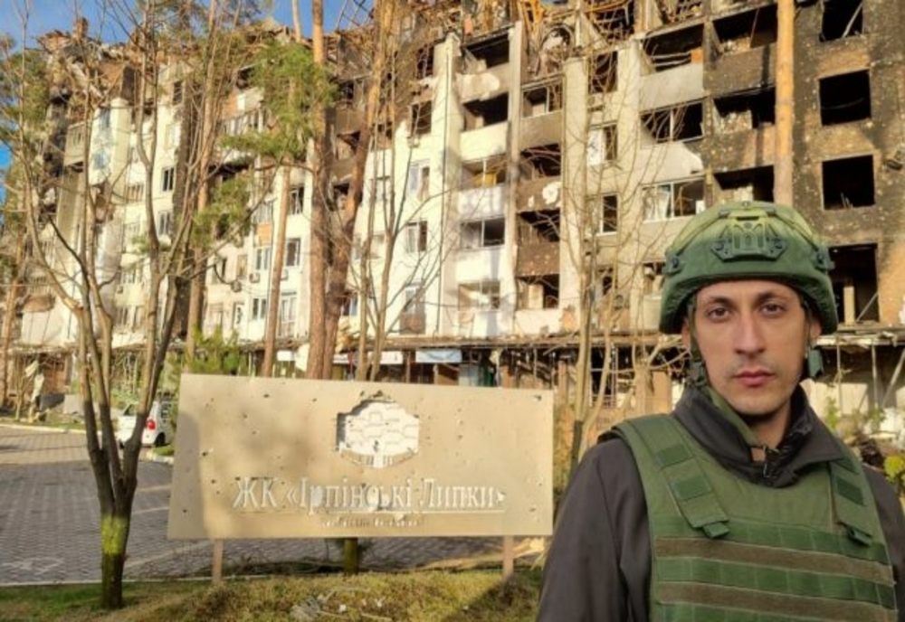 Europarlamentarul USR Vlad Gheorghe, după ce a vizitat Ucraina: “Mirosul este unul pregnant de ars şi totul în jur îţi dă fiori”