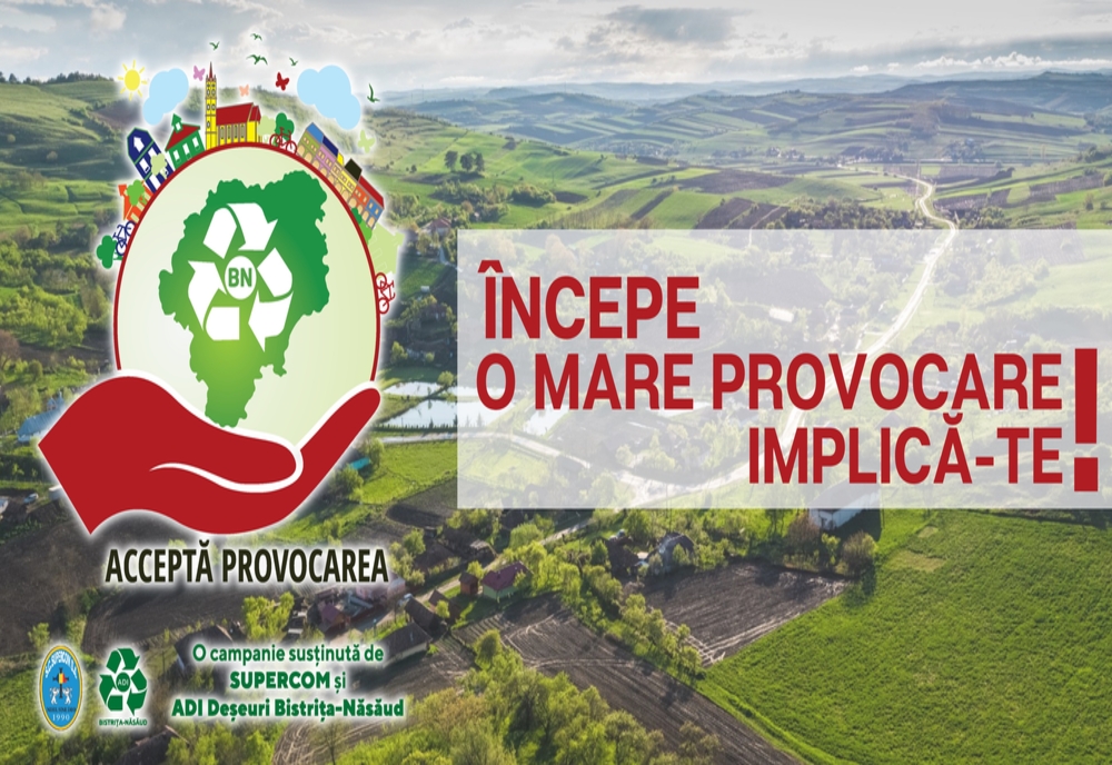 Campanie de informare și conștientizare pentru gestionarea deșeurilor, derulată în toate localitățile din Bistrița-Năsăud