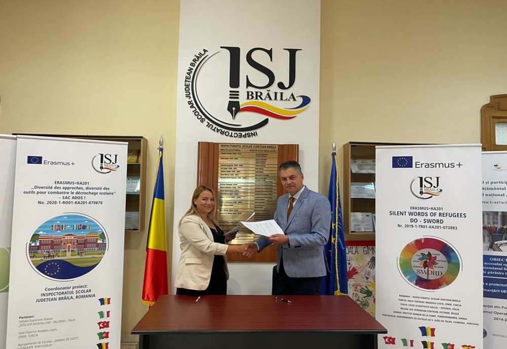 ISJ Brăila a semnat pactul de colaborare pentru Educație Antreprenorială