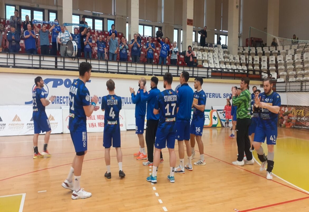 HC Dobrogea Sud în cursa pentru medalie după victoria cu U Cluj