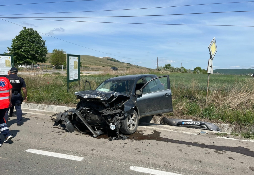 VIDEO FOTO Accident teribil în Tulcea. Trei ucraineni au ajuns la spital