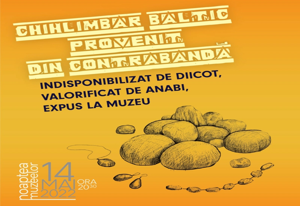 Muzeul Judeţean Buzău va expune, săptămâna viitoare o cantitate importantă de chihlimbar confiscată de procurorii DIICOT
