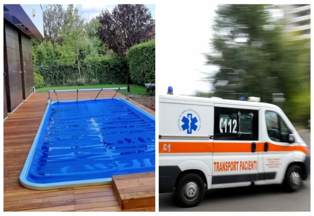 Copil de șapte ani, salvat de paramedici după ce s-a înecat într-o piscină din Voluntari