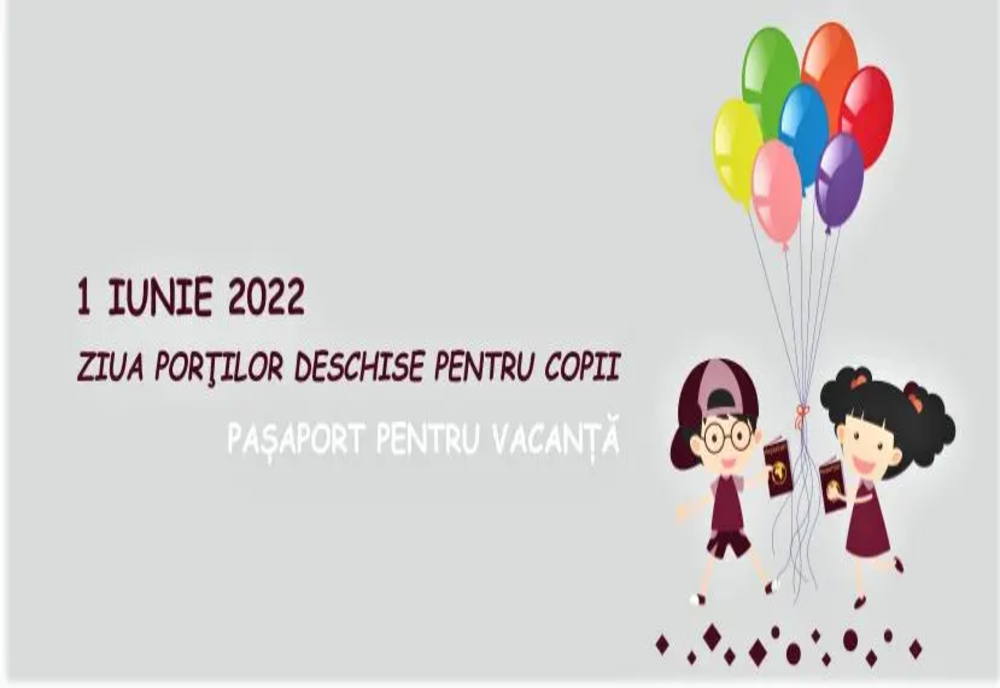 De 1 Iunie, Serviciul Comunitar de Pașapoarte Ilfov și-a deschis porțile pentru copii