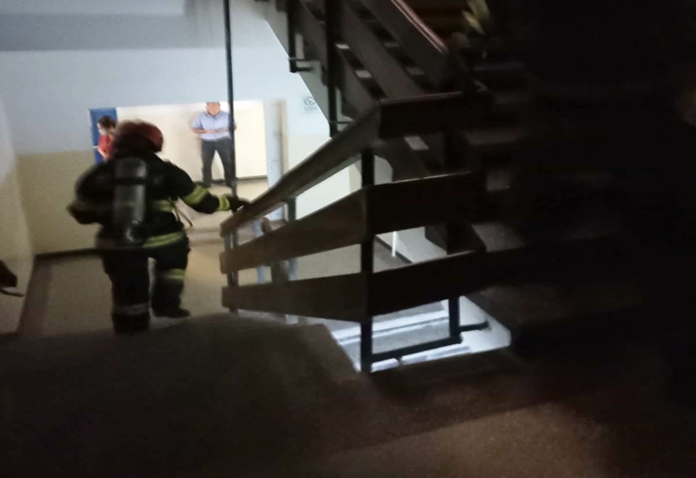 Verificări la Spitalul Judeţean Târgu Jiu, după incendiul de la lift