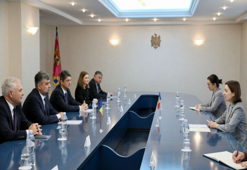 Ciolacu, în vizită oficială la Chișinău: România este un scut pentru Republica Moldova. Nu are nevoie de un ajutor militar