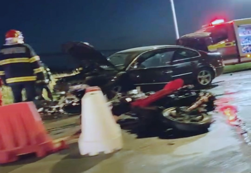 Accident grav accident în dreptul Spitalului Județean Ploieşti. Un motociclist în vârstă de 32 de ani și-a pierdut viața