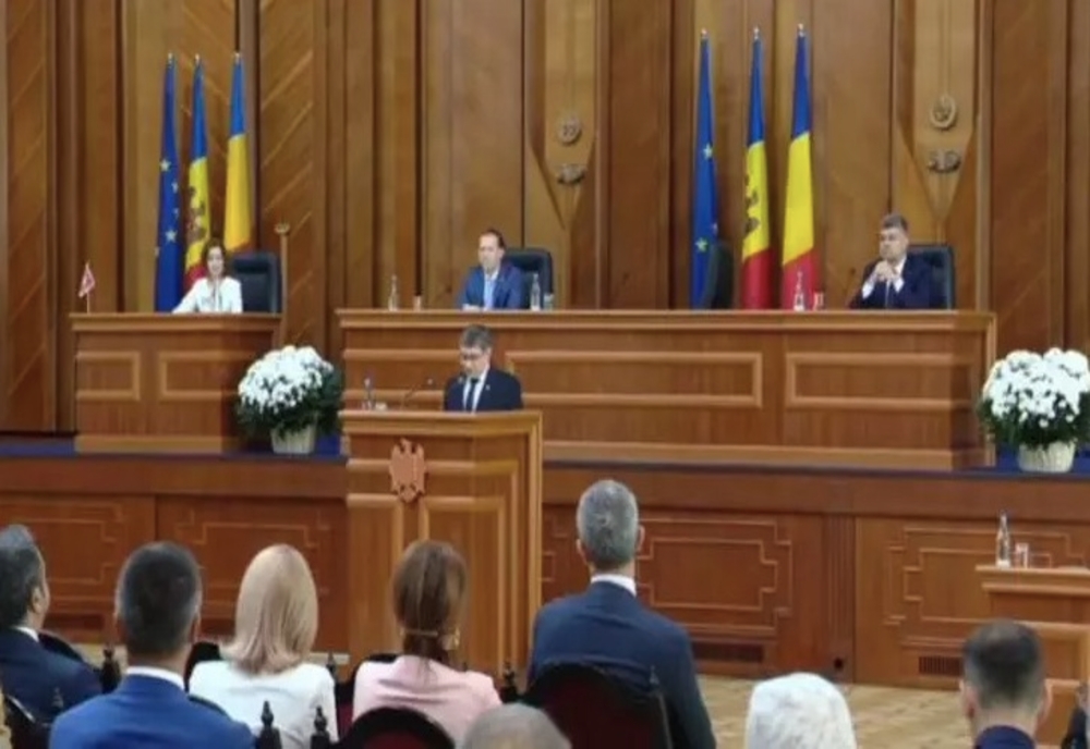 Deputații români și moldoveni, ședință comună la Chișinău. Maia Sandu : Contăm pe sprijinul şi ajutorul României în aderarea la UE