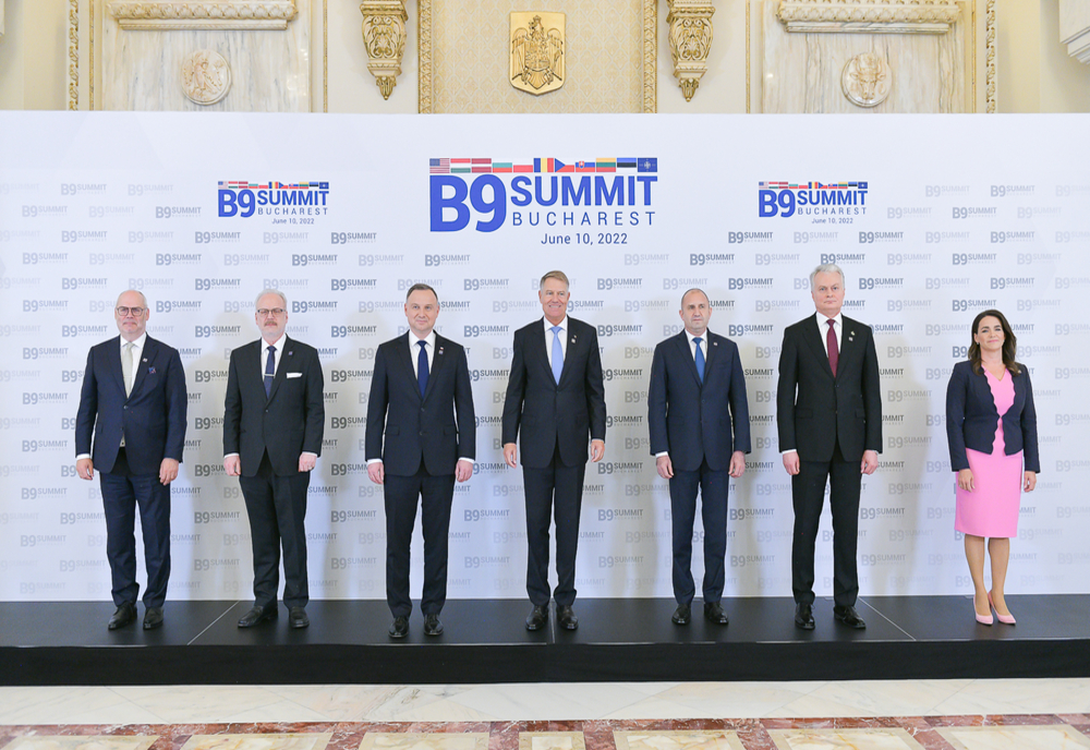 Summit B9 de la București | Iohannis: Trebuie să definim Rusia ca amenințare, Marea Neagră e cea mai expusă