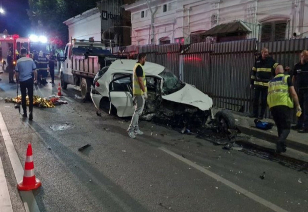 Șoferița care a ucis patru muncitori în Iași și a rănit alți trei conducea cu 148 km/oră și era băută