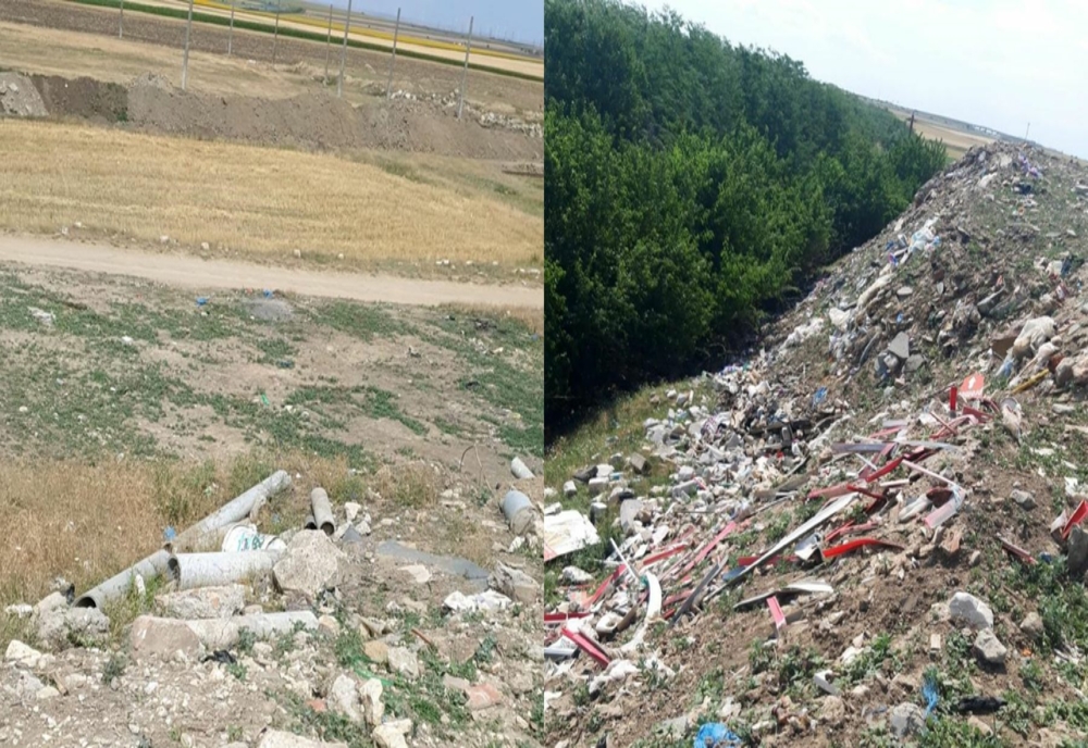 FOTO Primăria Medgidia amendată cu 40000 de lei pentru un depozit de deșeuri