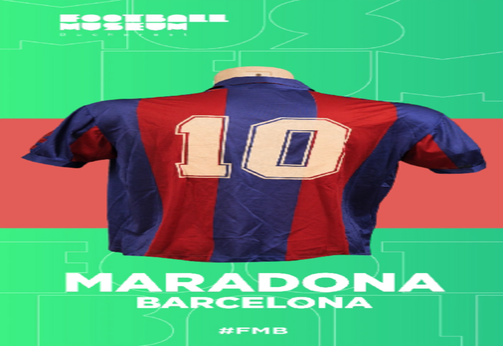 Tricourile purtate de Maradona, Hagi și brazilianul Ronaldo vor face parte din prima colecție de la Football Museum Bucharest