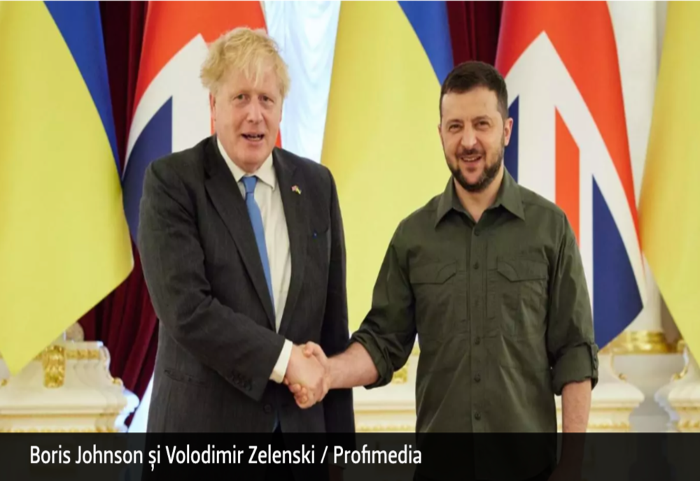 Volodimir Zelenski a primit un PREMIU important de la Boris Johnson: “Churchill ar fi izbucnit în urale şi probabil ar fi şi lăcrimat”
