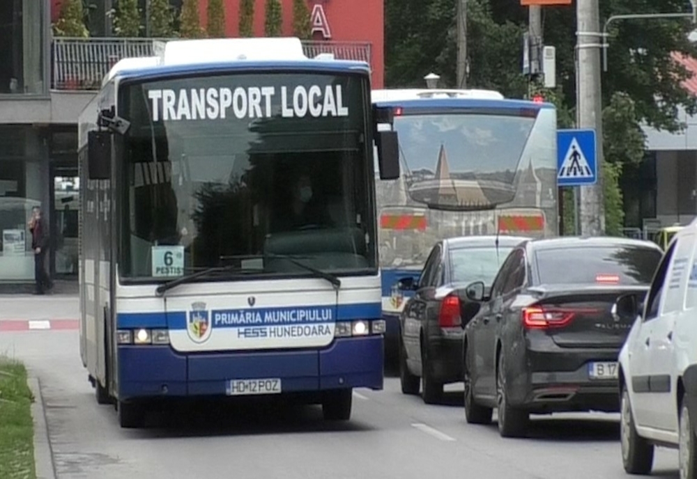 Modificarea traseelor unor mijloace de transport în comun, în Hunedoara