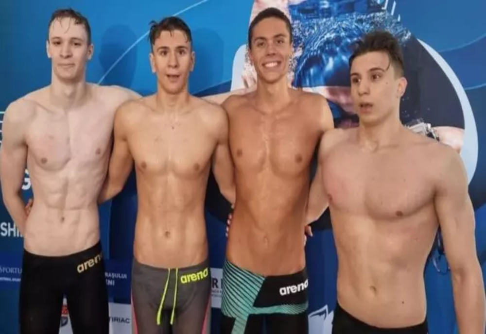 AUR pentru Popovici și echipa României la ștafeta de 4x100m liber – A fost stabilit un nou record al competiției