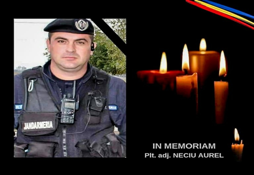 Jandarmul Aurel Neciu va fi înmormântat mâine cu onoruri militare