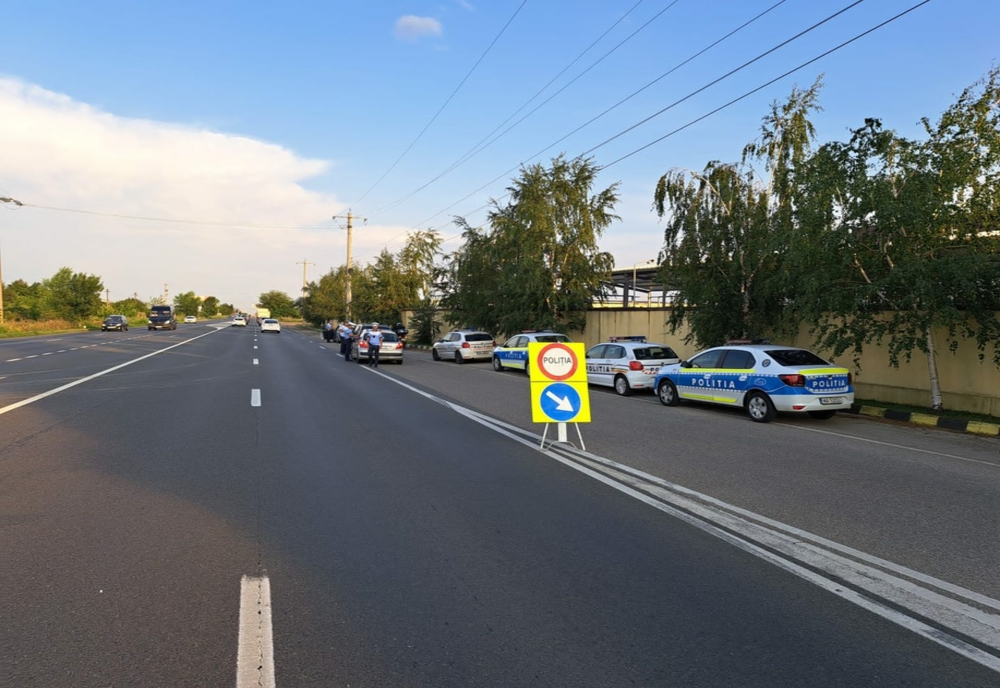 Acțiune a polițiștilor prahoveni pe DN1, dar și în Blejoi și în Păulești