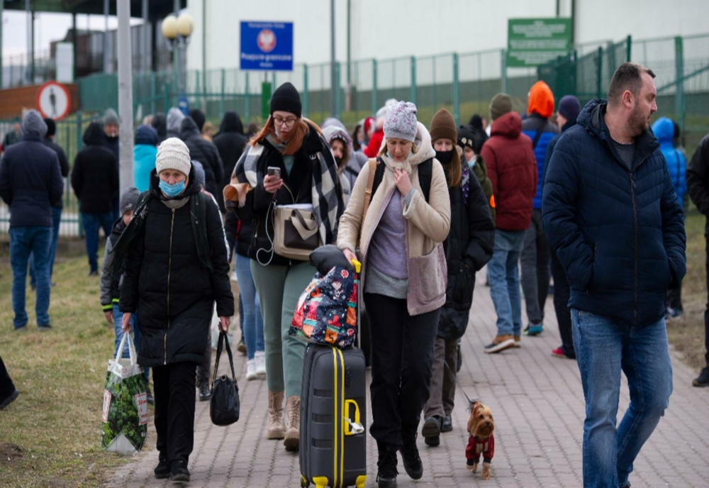 537 de persoane din Ucraina au intrat în România pe la punctele de trecere a frontierei din județul Galați