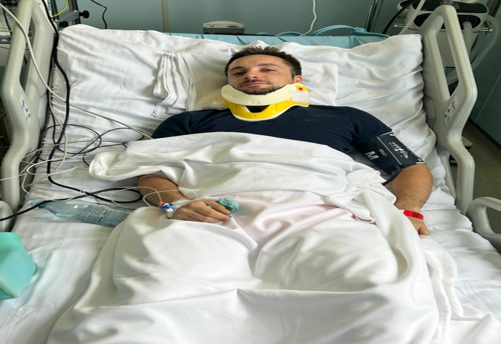 Deputatul USR Filip Havârneanu, imobilizat după un accident. Mesaj de pe patul de spital