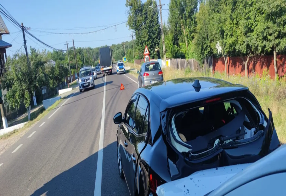 Accident în judeţul Olt. Trafic blocat, între Slatina şi Piteşti