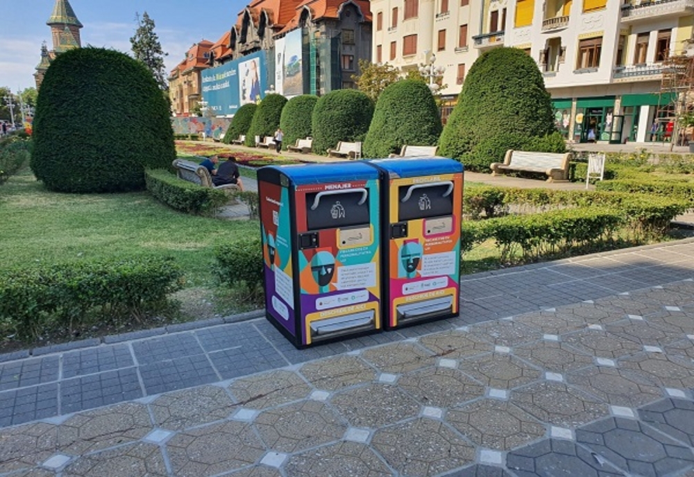 În Timișoara se montează 20 de coșuri smart