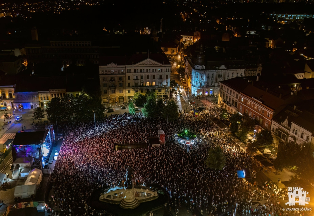 Zilele Culturale Maghiare din Cluj au ajuns la final: peste 200 de mii de oameni au participat