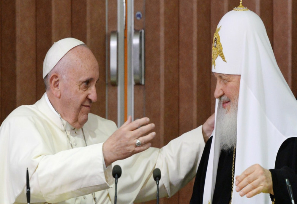 Papa s-ar putea întâlni cu Patriarhul Kirill al Rusiei în Kazahstan