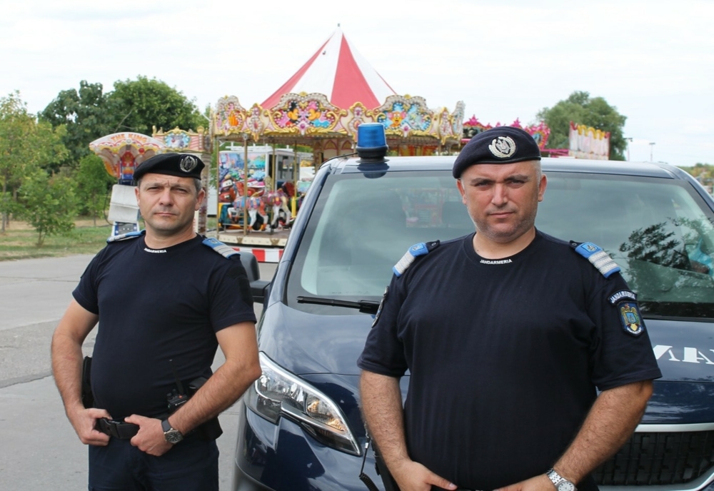 Jandarmii giurgiuveni asigură măsurile de ordine publică pe durata Bîlciului tradiţional de Sf. Maria