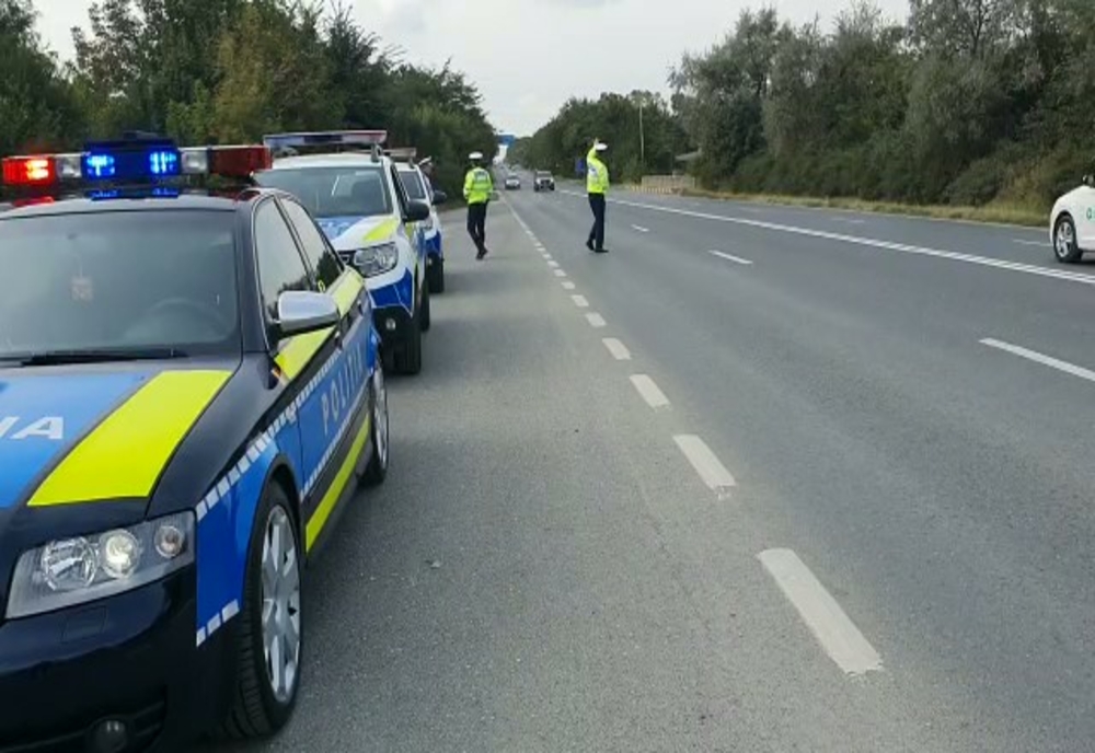 Polițist din Arad, prins de colegi cu numere false la mașina neînmatriculată
