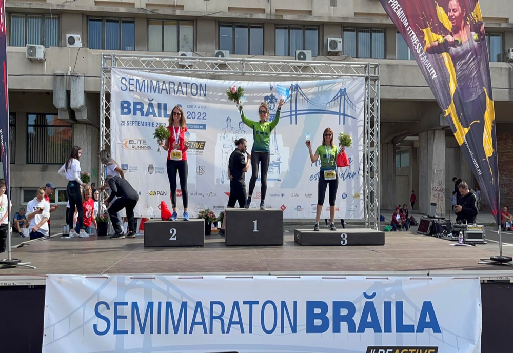 Podiumurile ediției a III-a a Semimaratonului Brăila