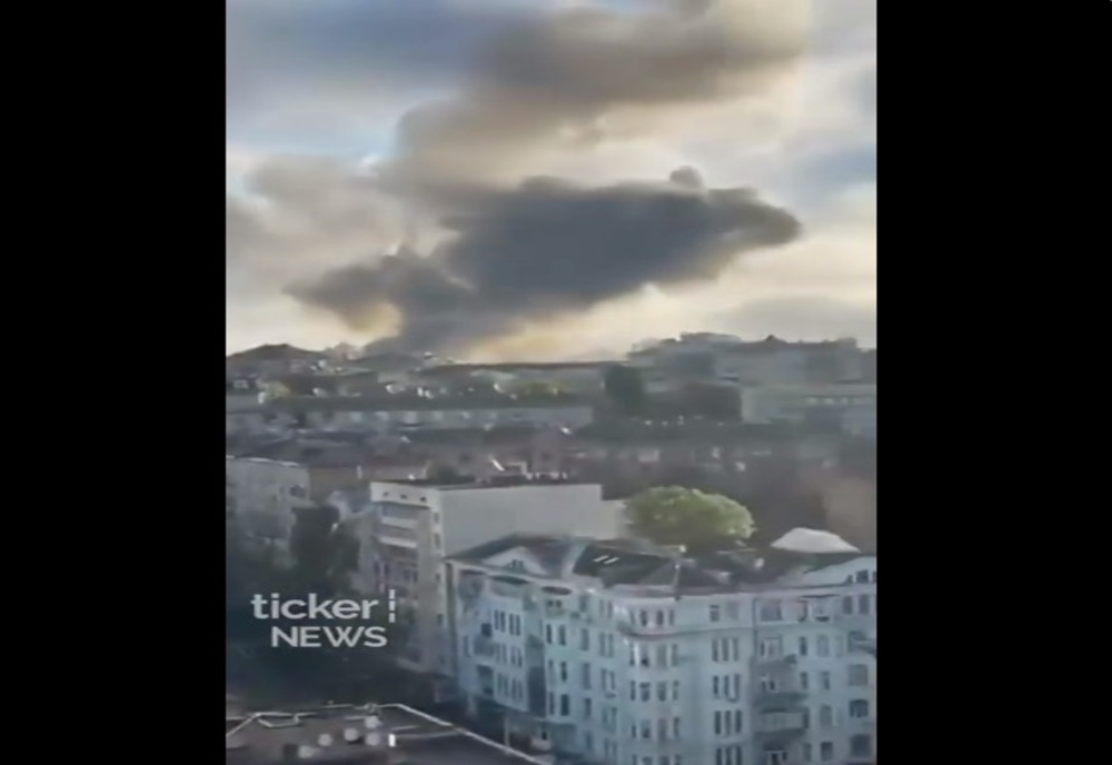 Explozii puternice în centrul Kievului: Mai multe persoane au fost ucise