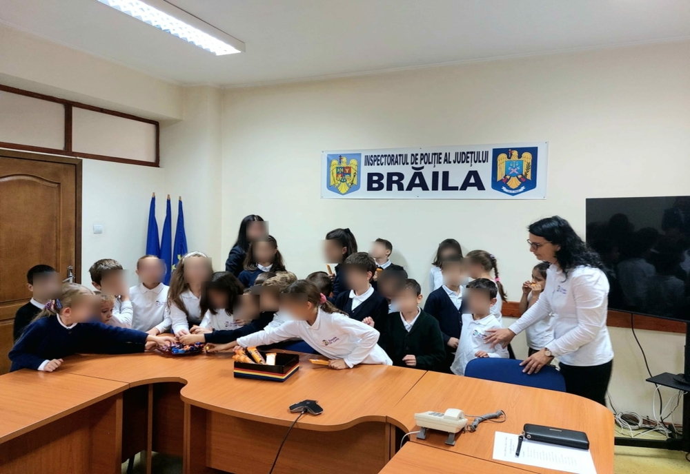 Activități de prevenire a victimizării în rândul minorilor desfășurate la IPJ Brăila