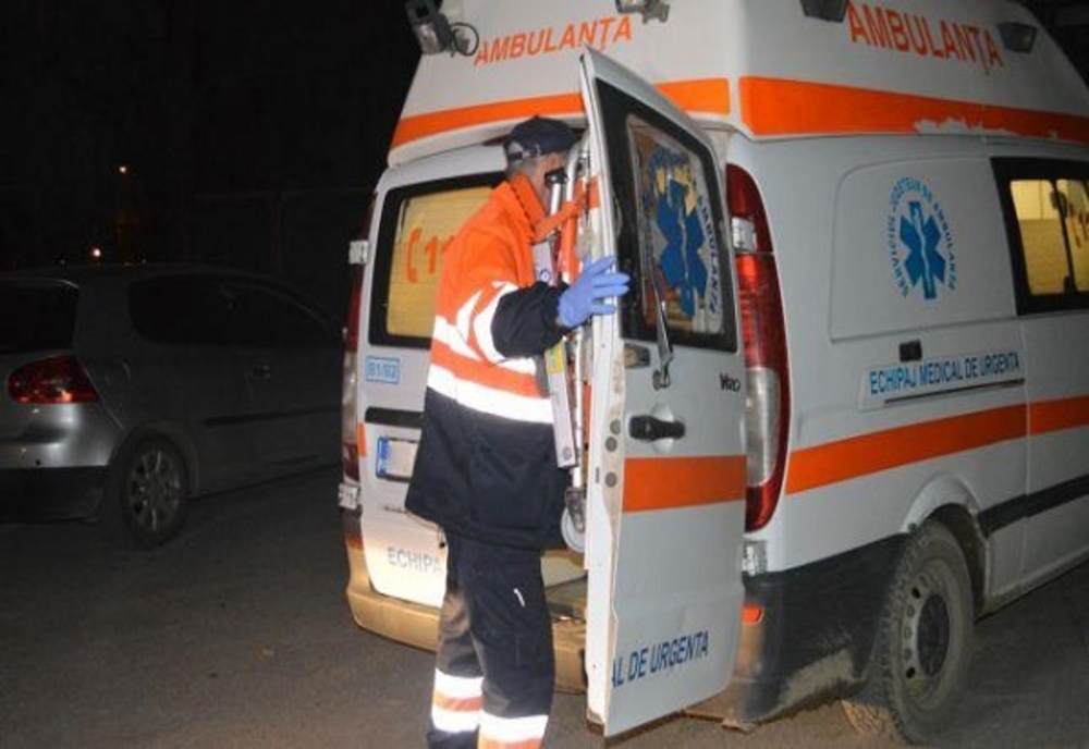Două persoane rănite într-un accident la Sibioara